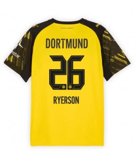 Günstige Borussia Dortmund Julian Ryerson #26 Heimtrikot 2025-26 Kurzarm